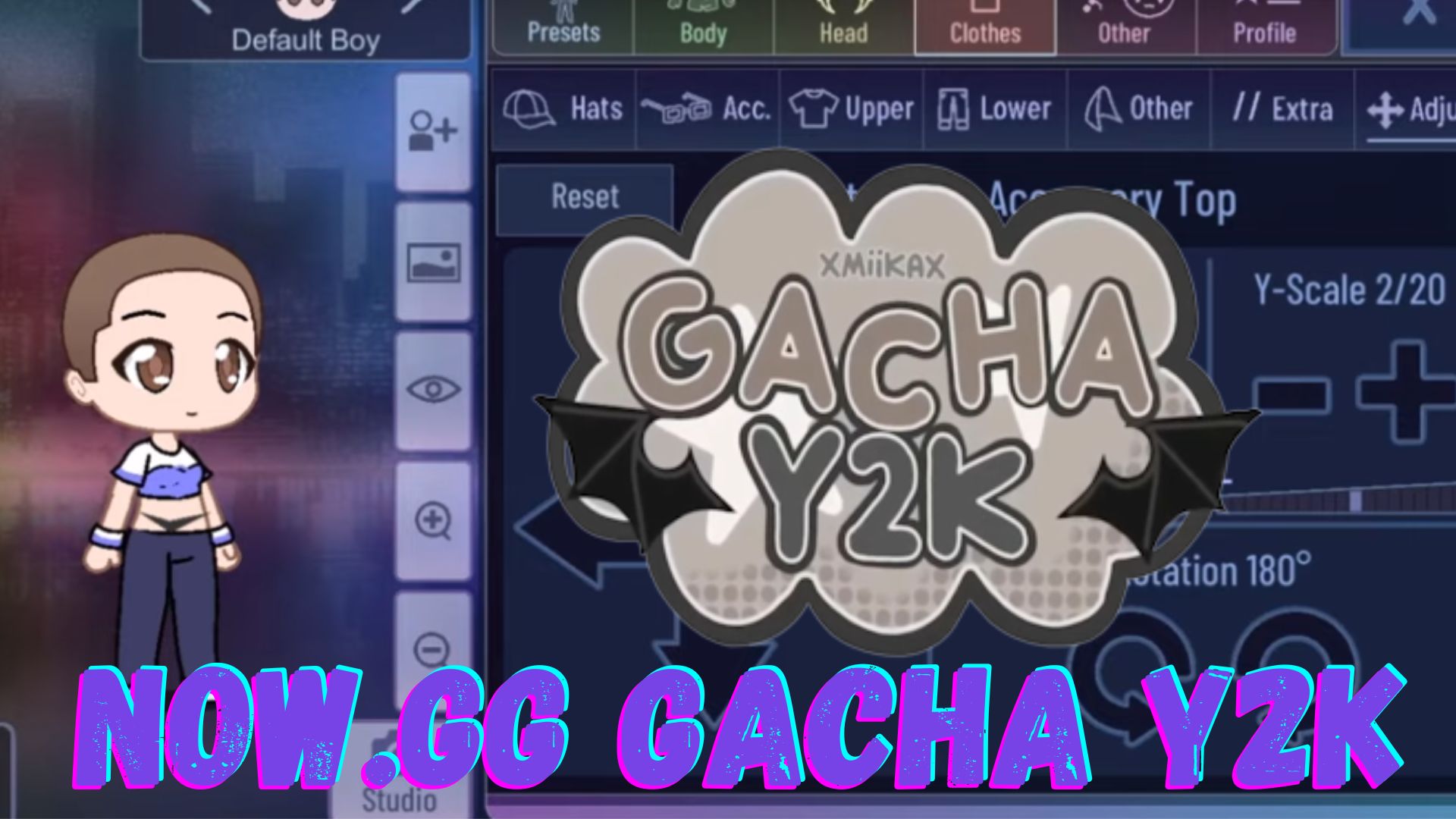 Download Gacha Plus Mod Y2k android on PC